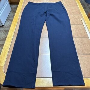 True Classic Tech Pants Mens‎ Size 38 x 34 Navy Blue Tapered Performance Stretch